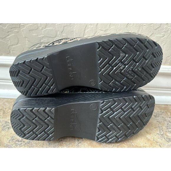 Dansko Mismatch Multicolors Women’s Clog Shoes Size 38 - Picture 6 of 7